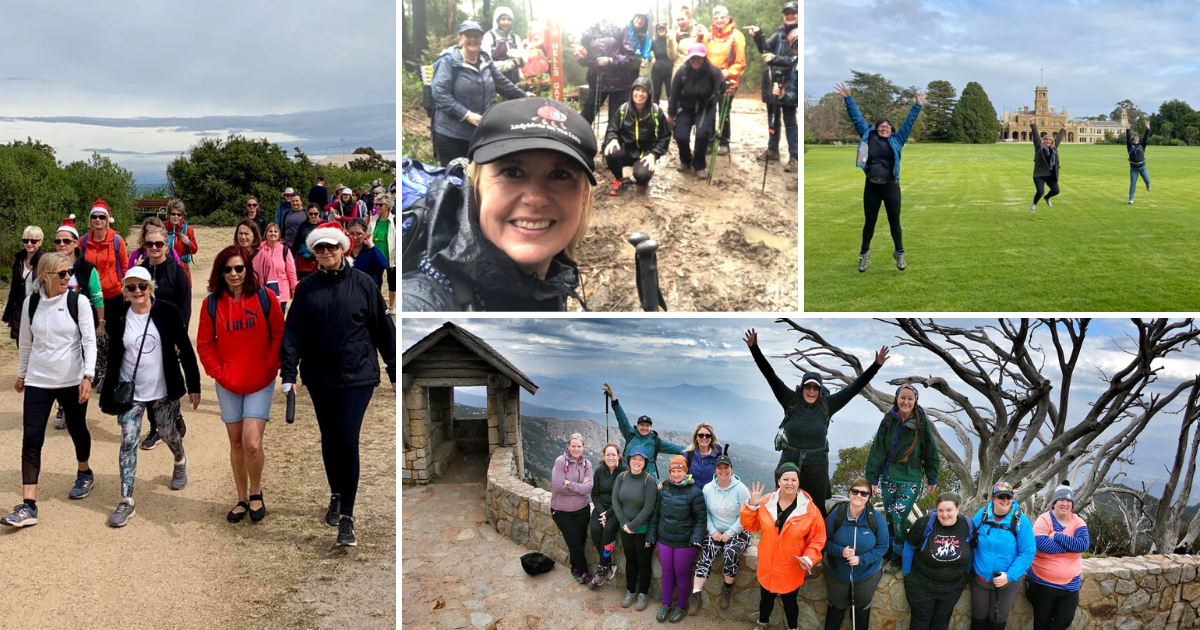 Find women walking groups and events